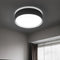 Стельові світильники Ceiling wave White / Black H1250 3000K 4000K 6000K D450 Led 94W / D600 Led 124W 250119-200001348