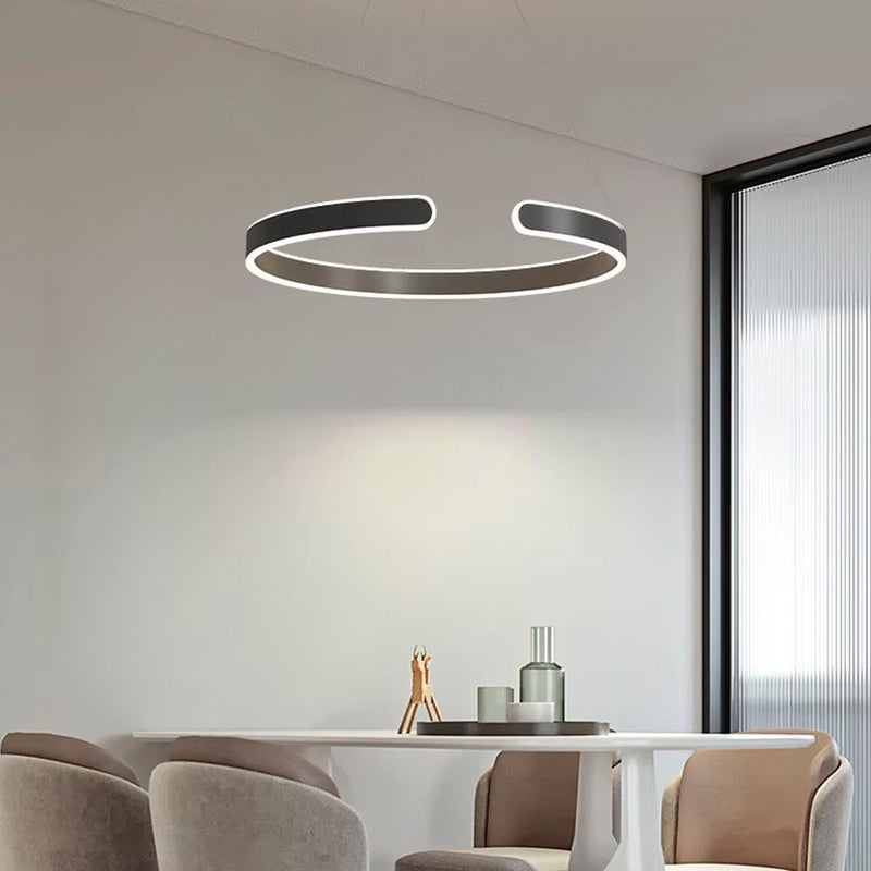Підвісний світильник Round D600 Led 79W 3000K 4000K 6000K Black 250218-200001528