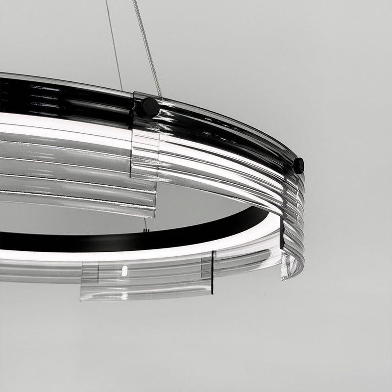 Підвісні світильники Restraint H(max) 1200 D600 Led 28W / D800 Led 37W 3000K 4000K 6000K Black 250318-200001553