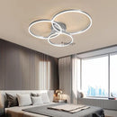 Стельові світильники Anelli Gold / Chrome Rings D500 + D400 + D300 Led 105W 3000K 4000K 6000K 231253-200000588