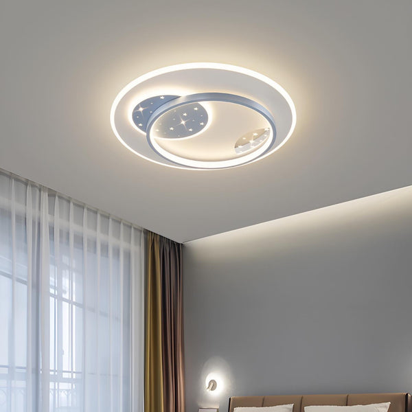 Стельові світильники Ceiling Stars D500 Led 72W 3000K 4500K 6000K Gray+White / Black+White 230818-200000280