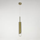 Підвісні світильники Tube clear H280 Led 5W 4000K Black / Gold 241018-200001213