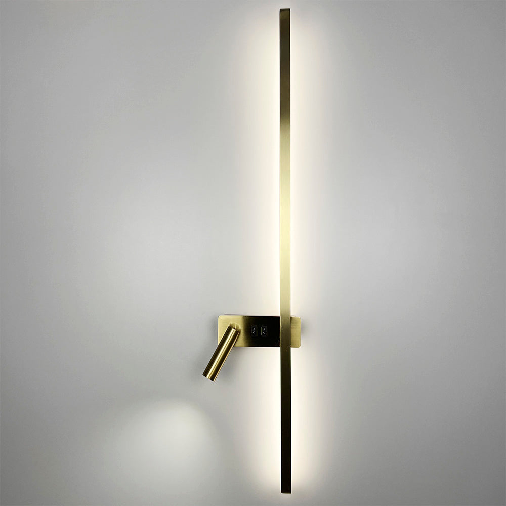 Настінні світильники Strong line spot H1200 Led 22W + 4W 4000K Left / Right Gold 250318-200001575