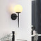 Настінний світильник Faro Bollo D-14см E27 Black + White 250618-200001669