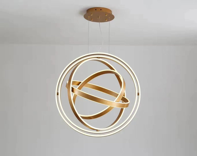 Підвісний світильник Ball D800 Led 150W 4000K Gold 241036-200001139