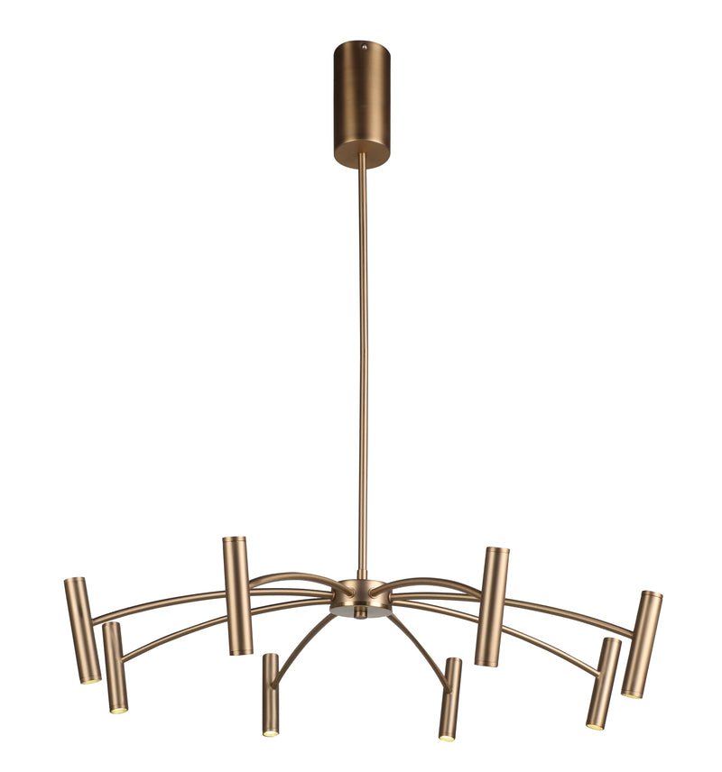 Підвісні світильники Tubular D850 Led 32W 4000K Black / Gold 241036-200001144