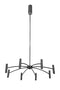 Підвісні світильники Tubular D850 Led 32W 4000K Black / Gold 241036-200001144