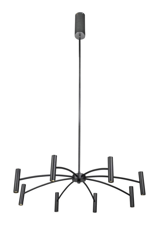 Підвісні світильники Tubular D850 Led 32W 4000K Black / Gold 241036-200001144