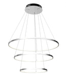 Підвісні світильники Rim D800 Led 102W 4000K Black / White / Chrome 241036-200001148