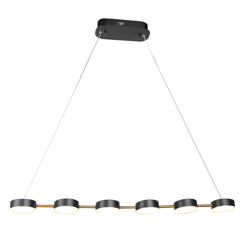 Підвісний світильник Boshi L700 Led 36W 4000K Black + Bronze 241036-200001152