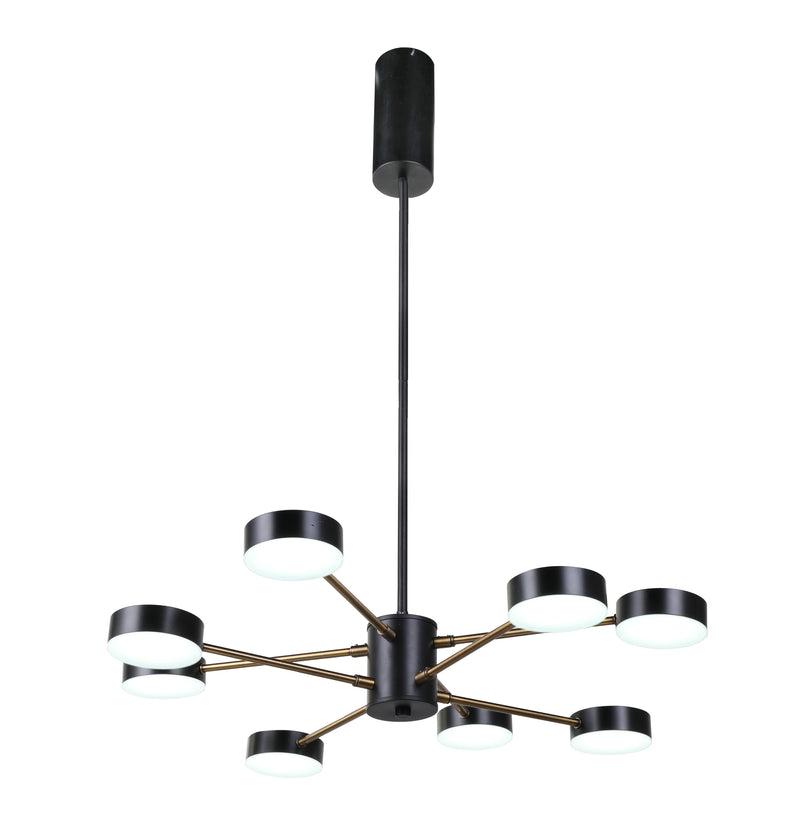 Підвісний світильник Boshi D700 Led 48W 4000K Black + White 241036-200001151