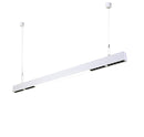 Підвісні світильники Office L1200 Led SMD2835 18W 4000K + LED 20х1W Black / White 241036-200001201