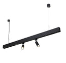 Підвісні світильники Office L1200 LED SMD2835 20W 4000K + трек 2х7W Black / White 241036-200001202