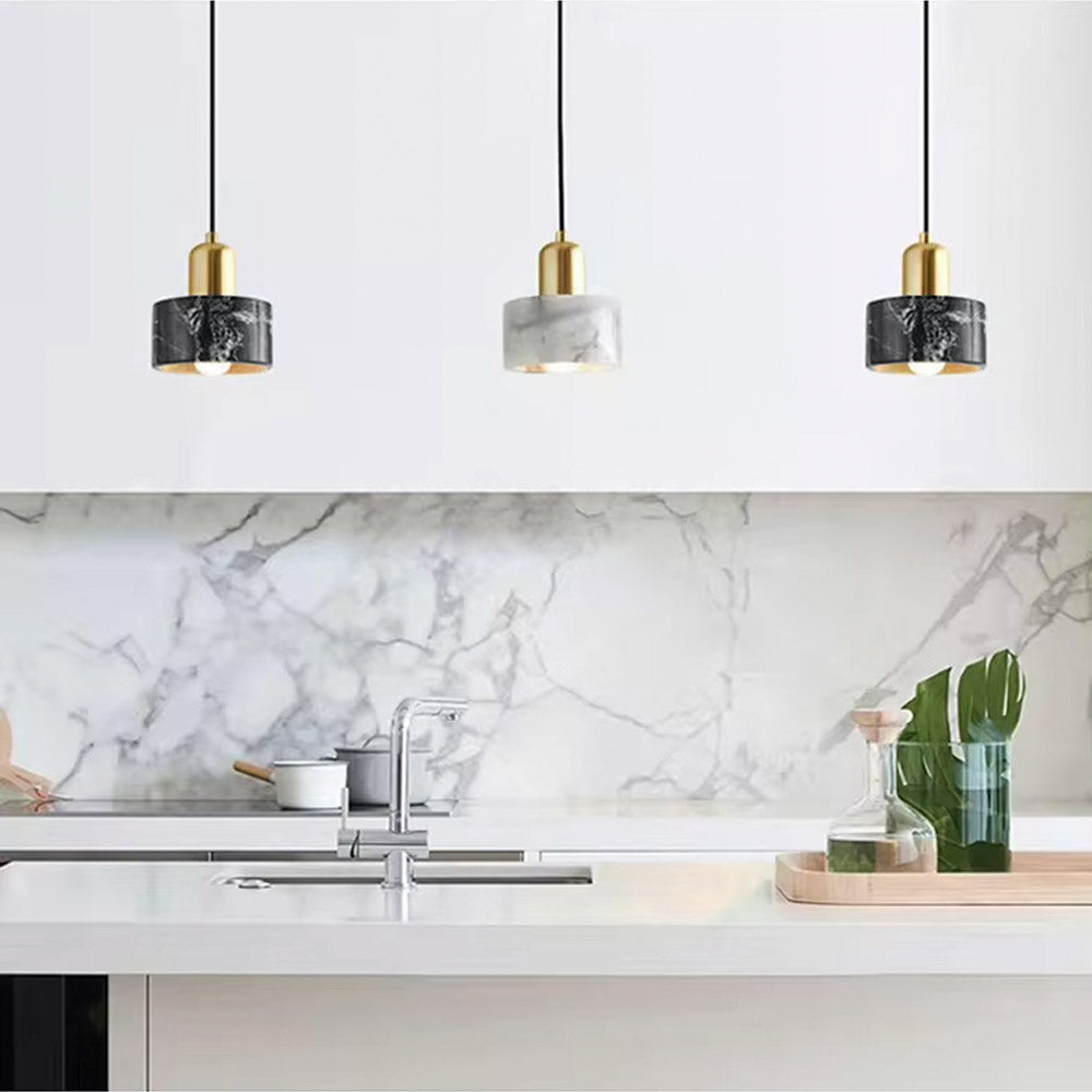 Підвісний світильник Marble D150 1xE27 Gold + White 250218-200001472