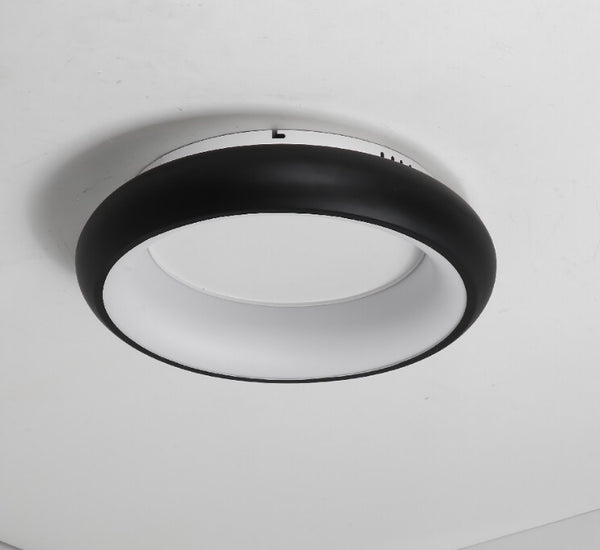 Стельовий світильник Ceiling D500 Led 36W 4000K Black + White 241036-200001169