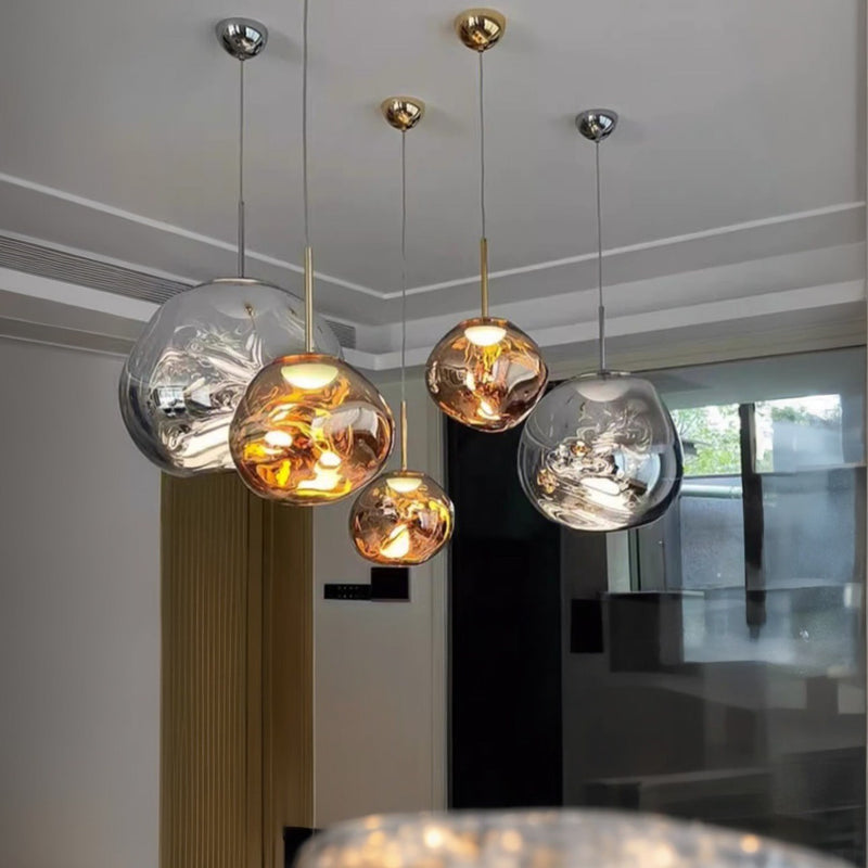 Підвісні світильники Melt plasm Hmax 1200 1xE27 D180 / D280 / D380 Chrome 241222-200001332