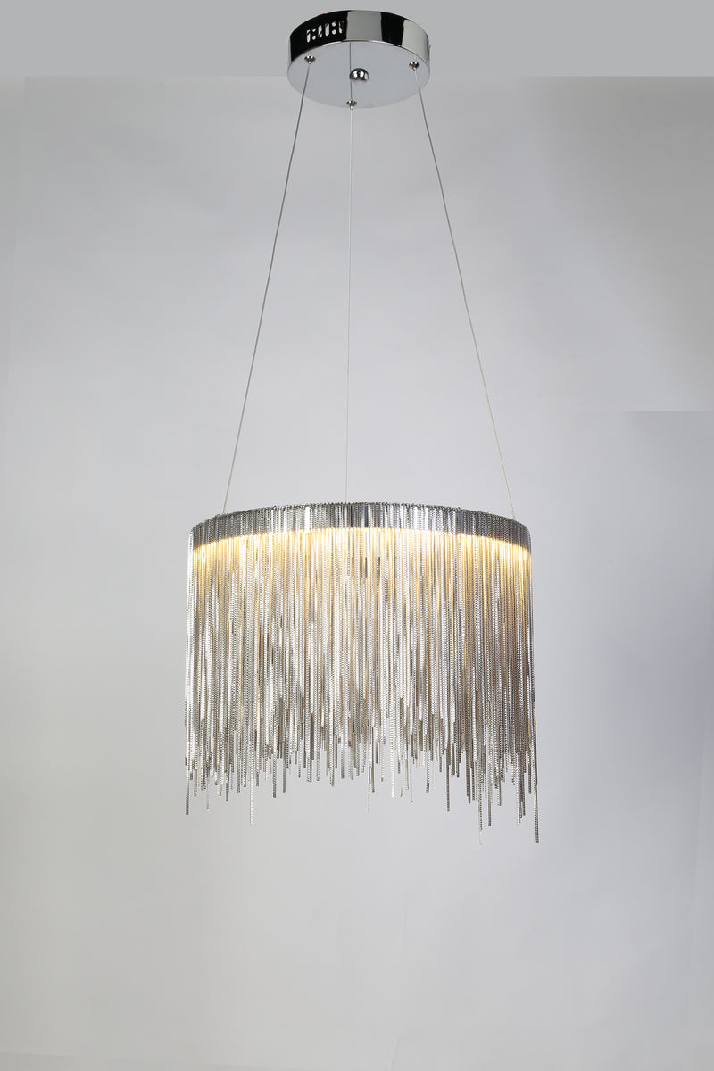 Підвісний світильник Chain D600 Led 36W 3000K 4000K 6000K Chrome 241036-200001170