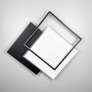 Стельовий світильник Geometry L650 Led 73W 3000K 4000K 6000K Black + White 250218-200001505