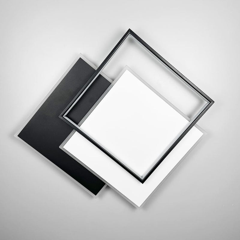 Стельовий світильник Geometry L650 Led 73W 3000K 4000K 6000K Black + White 250218-200001505