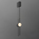 Підвісний світильник Vertical tubes D-8см Led 10W 3000K 4000K 6000K Black 250610-200001664