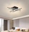 Стельовий світильник Geometry 8 L-71cm Led 52W 3000K 4000K 6000K Black 250691-200001651