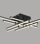 Стельовий світильник Geometry 8 L-71cm Led 52W 3000K 4000K 6000K Black 250691-200001651