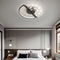 Стельовий світильник Pero ceiling D490 Led 48W 3000K 4000K 6000K Black 250335-200001562