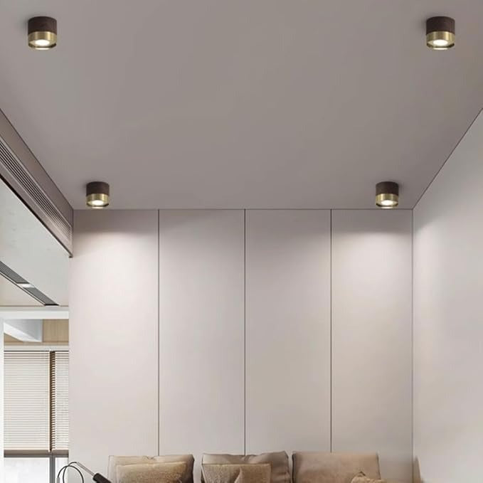 Точкові світильники Superloop D100 1xGU10 Walnut + Gold / White + Gold 241010-200001221