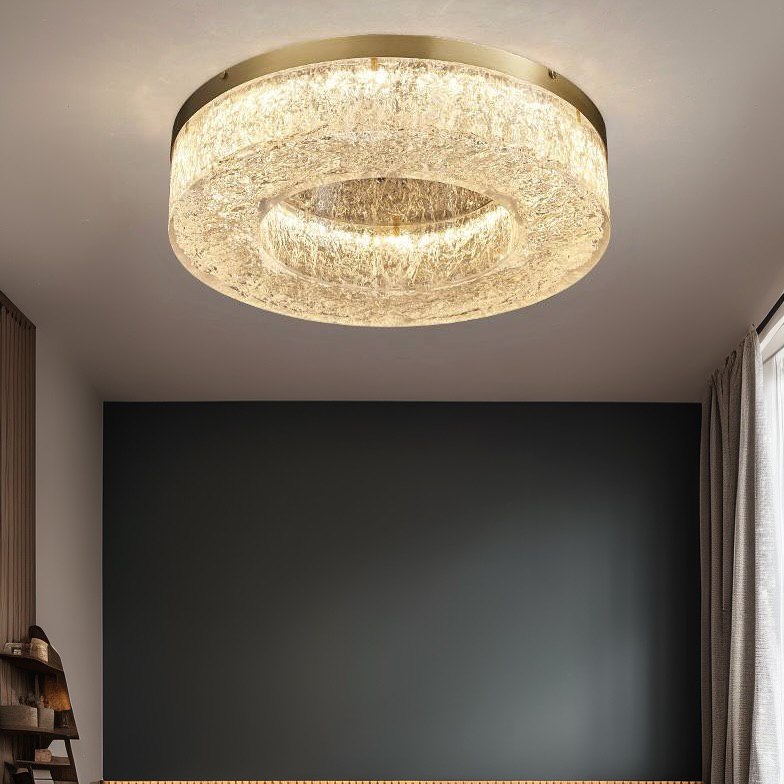 Стельові світильники Crystals circle H50 D500 Led 72W / D600 Led 96W D800 Led 120W Gold 250219-200001457