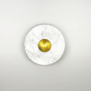 Настінний світильник Disk marble D200 Led 4.5W 4000K Gold + White 250218-200001464