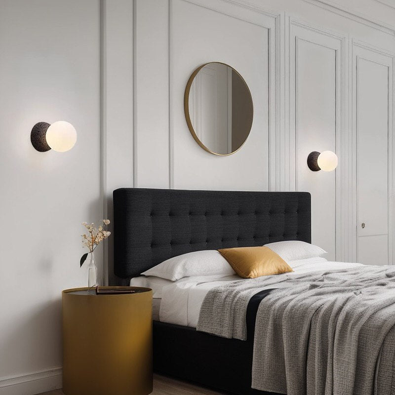 Настінний світильник Truzzo wall D150 1xG9 Black + White 241210-200001315