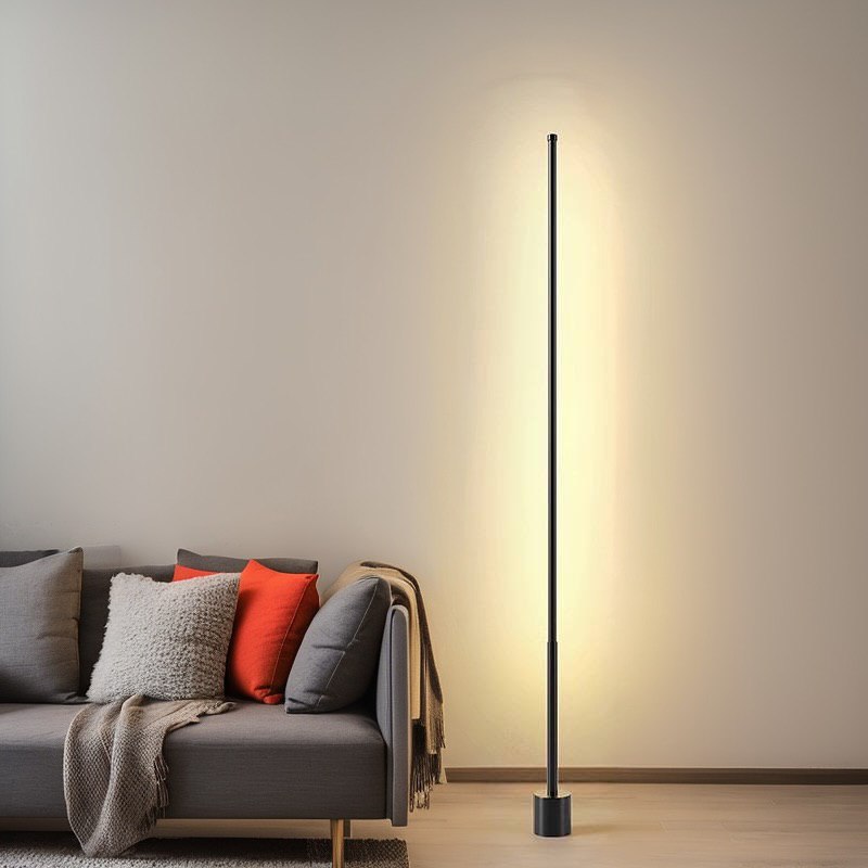 Підлогові світильники Pipe line floor H1000 Led 20W Black / White 241249-200001329