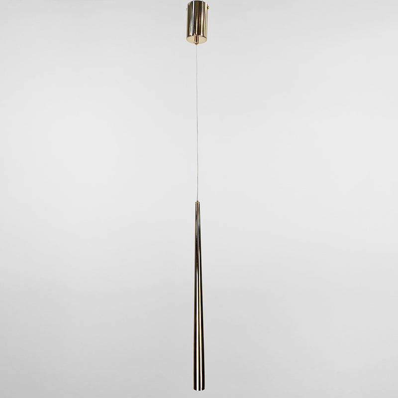 Підвісні світильники Drop tube H650 Led 4W 4000K Black / Gold 240318-200000779