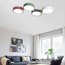 Стельові світильники Fany colors L870 Led 48W 3000К 4500К 6000К / 4000К White Gray Green Red 230810-200000256