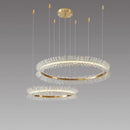 Підвісні люстри Frosted Rings Sand Gold Led 37W D60 / Led 50W D80 / Led 87W D60+80 230520-200000131