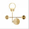 Настінний світильник Molecular small L470 Led 18W Gold 250219-200001462