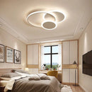 Стельовий світильник Trio rings model D550 Led 80W 3000K-4500K-6000K White Grey 230660-200000140