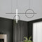 Підвісний світильник Black ideal geometry L1000 Led 55W 3000K 4000K 6000K Black 241010-200001104