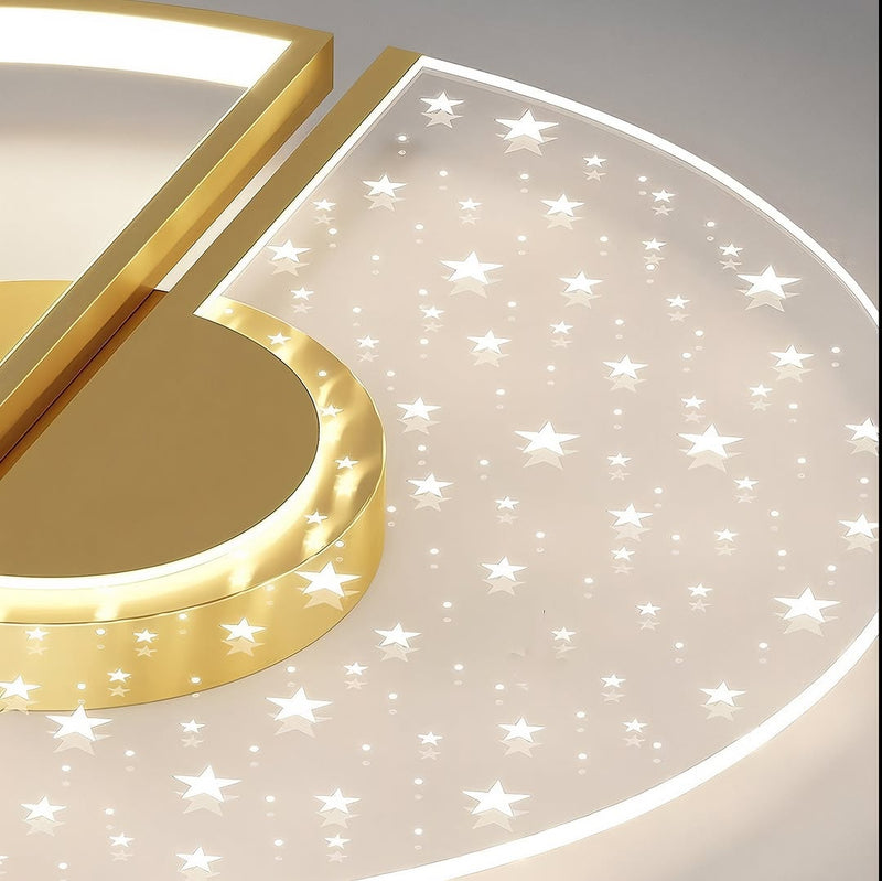 Стельовий світильник Pero ceiling D490 Led 48W 3000K 4000K 6000K Gold 250335-200001563