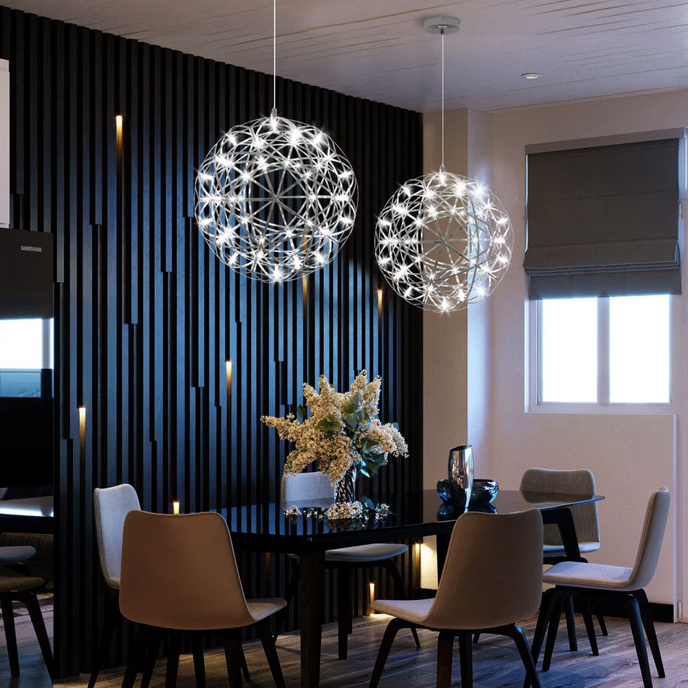 Підвісні світильники Sphere D500 Led 19W 4000K Chrome 250218-200001526