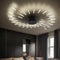Стельовий світильник Fan lamp D100 Led 20W 4000K Black 250118-200001360
