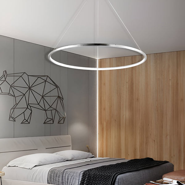 Підвісний світильник Ring Chrome D-100см Led 74W 3000K 4000K 6000K 250631-200001666