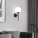 Настінний світильник Faro Bollo D-14см E27 Black + White 250618-200001669