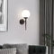 Настінний світильник Faro Bollo D-14см E27 Black + White 250618-200001669