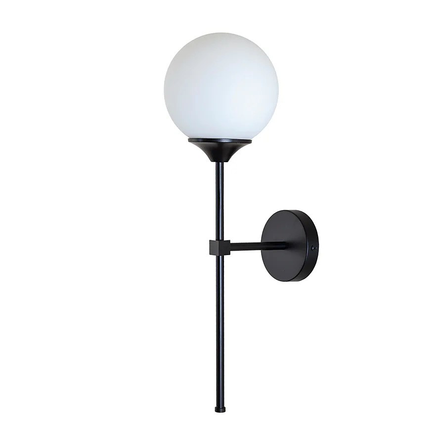 Настінний світильник Modo ball D15-см E27 Black + White 250431-200001636