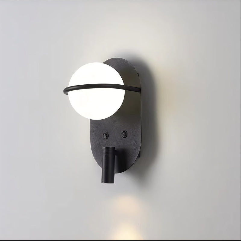 Настінний світильник Merry bollo black H190 Led 4.5W 3000K 4000K 6000K Black + White 241218-200001344