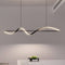 Підвісний світильник Wave gemo L-100см Led 25W 3000K 4000K 6000K Black 250619-200001663