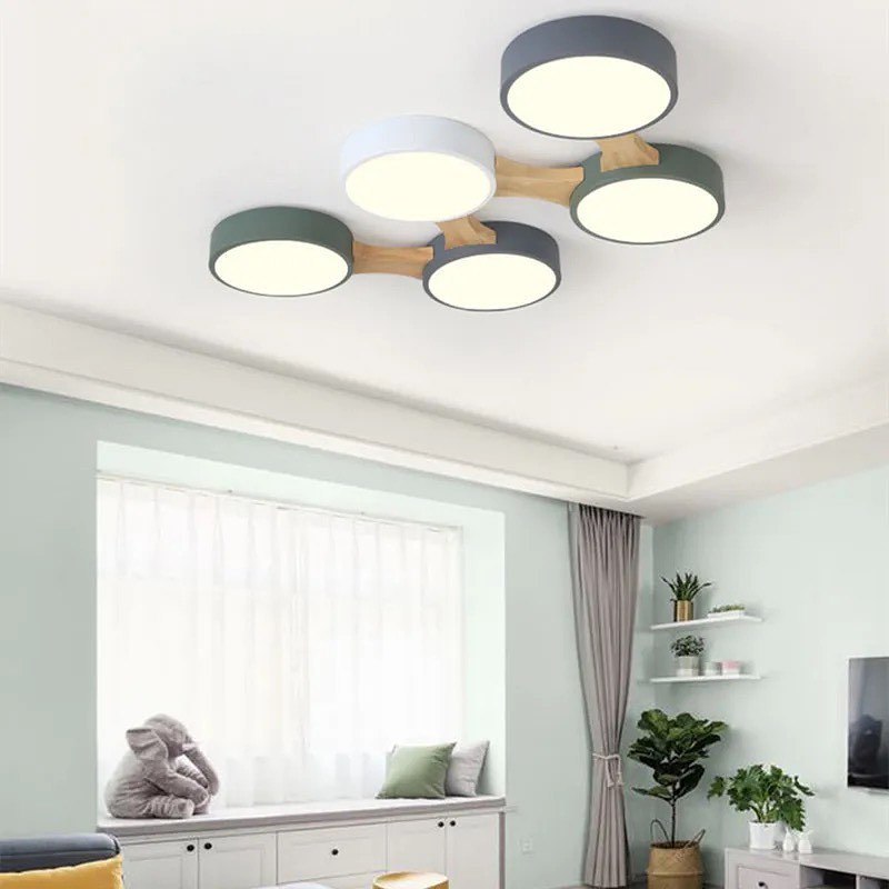 Стельова люстра Ceiling Green Forest Green Grey White SP3 Led 36W D500 / SP5 Led 60W D800 230518-200000129