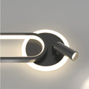 Настінні світильники Spot oval led H470 Led 20W 3000K 4000K 6000K Black 250122-200001353