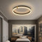 Стельовий світильник Simple circle D500 Led 58W 3000K 4000K 6000K Black 241018-200001099